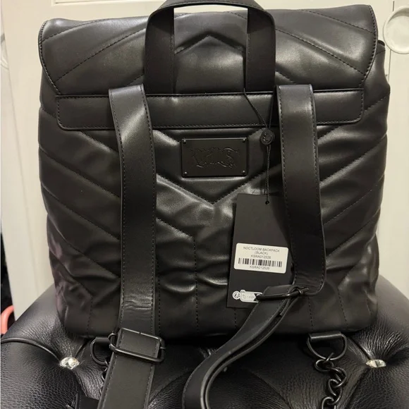 Killstar Black Noctloom Quilted Backpack - Picture 4 of 8